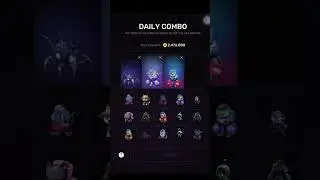 Pixel Tap Daily Combo Cards 1 August  2024 100% Complete