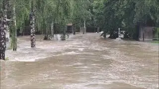 Hochwasser in Mainburg 2024