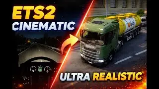 ETS2 Cinematic Drive 🚛 | Ultra Realistic Trucking | Hindi