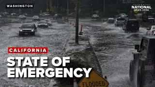 California declares state of emergency as flooding worsens