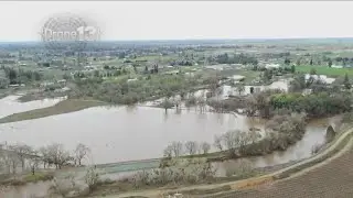 Crews in Sacramento County work to fix levee break ahead of next approaching storm