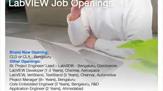 LabVIEW Job Openings - CLD CLA in Bangalore