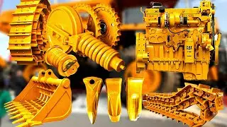This is the best heavy Construction Machinery spare Parts Trade show Bauma China