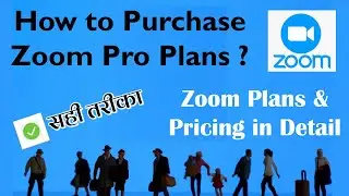 How to Upgrade Zoom Account from Basic to Pro ? | How to Purchase Zoom Pro Plans ?