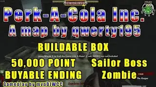 World At War Custom Zombies - Perk-A-Cola Inc. Buyable Ending! Zombie Boss! map by Qwerty195