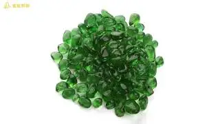 Pool glass beads