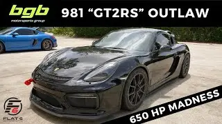 Driving a 650HP Cayman 