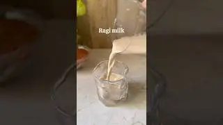 Have you ever heard of Ragi Milk ? #vegan#recipes#alternative
