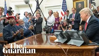 The most bizarre moments from Trump and Kanye's meeting at the Oval Office