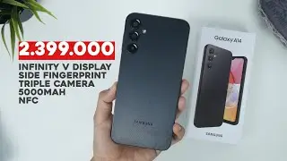 🔥 Lah! Hasil Kamera Samsung Galaxy A14 4G LTE 🔥 Unboxing Indonesia