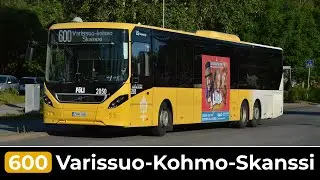 Turku F&ouml;li Linja 600: Palom&auml;ki - Skanssi (Nopeutettu) | Muurinen 108