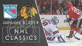 NHL Classics: Henrik Lundqvist, Rangers hold off late surge vs. Blackhawks | 1/8/2014 | NBC Sports