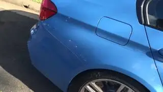 Bmw M3 F80 2016 Exhaust system