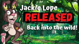 Jackie Jackalope is Released Back Into The Wild! | LANDON HARVEY