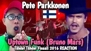 Pete Parkkonen - Uptown Funk - Tähdet Tähdet Finaali 2016 REACTION