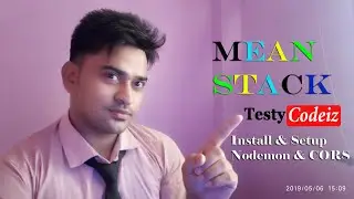 MEAN Stack project from scratch, Discussion Forum project in Angular 12, Setup Nodemon and CORS