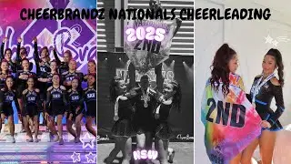 NSW CHEERBRANDZ NATIONALS CHEERLEADING | routine snippets, team bonding & ultimate comp vibes!