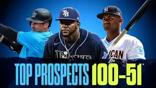 Top 100 MLB Prospects for 2022 - 100-51 (Ft. Jasson Dominguez, Austin Martin and more!)