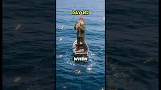 The Man Who survived Alone in ocean ! #shorts #survival