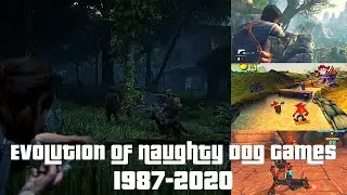 Evolution of Naughty Dog Games 1987-2020
