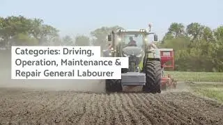 Job opening in Canada: Farm Equipment Operators.