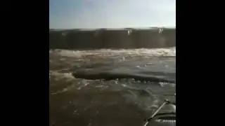 Kayak fishing at Calhoun KY dam