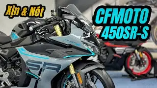 CFMoto 450SR-S đ&aacute;nh gi&aacute; xe chi tiết tuyệt t&aacute;c sportbike 2 xilanh