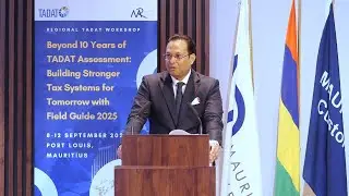 Keynote Address by The Hon. Dhaneshwar DAMRY, Junior Minister, Ministry of Finance