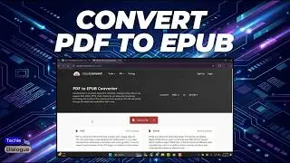 How to Convert PDF to EPUB - Quick Tutorial {2025}