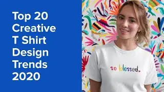 Top 20 🔥 Creative T Shirt Design Trends 2020 🔥 Download Designs & Make T Shirt Designs that Sell!