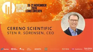 Cereno Scientific | BioStock Life Science Summit 2024