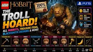 Lego-The Hobbit: The Troll Hoard | All Minikits, Treasure Items, Blacksmith Designs