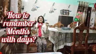 How to remember the number of days in months