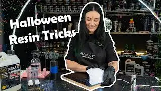 DIY Resin Spiderwebs With UV Resin 🕸️