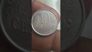 💫👉moeda valiosa 10 centavos  mula  ou h&iacute;brida ou cabecinha de  1997.....VALOR  de( $500 reais )💸💰