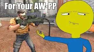 AW-PP Needs a Little Blue Pill || CURSED WEAPONS IN CS:GO Reaction
