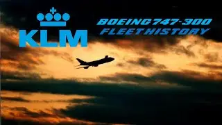 KLM Boeing 747-300 Fleet History (1983-2003)