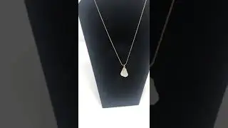 White Aura Quartz Necklace