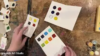 Showcasing Beam Paints - Art Supply Demo at Upwards Art Studio