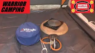 BUDGET BOOTFAIR FINDS COLEMAN GAS STOVE + VANGO COOK SET CAMPING HIKING BACKPACKING BUSHCRAFT BURNER