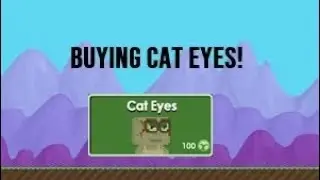 Buying Cat Eyes in Growtopia! WASTE OF GROWTOKENS!