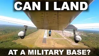 Can a Civilian Airplane Land at a Military Base?