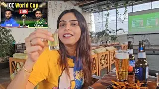 High Garden - Best Restaurant & Bar in Pune || SB road - Pune || IND vs PAK World cup 2023