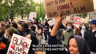 Dr Adam Elliot Cooper on London's BLM protests