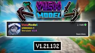 View Model V3 For MCPE 1.21+ | The Best View Model Texture Pack 💫