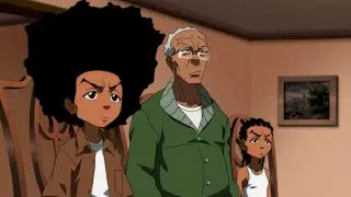 The Boondocks S04E01 Pretty Boy Flizzy has dinner at Tom s house