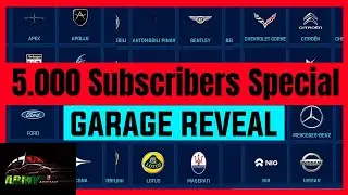 5.000 Subscribers special my Asphalt 9 garage review !!