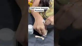 MARS Color Changing Foundation #hudabeauty #makeup #beauty #makeupartist