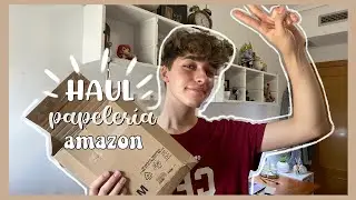 📓 HAUL de PAPELER&Iacute;A y MATERIAL ESCOLAR de AMAZON // Paper Pablo 🖌️ | 🏷️ Maxi Hauls