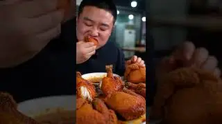 Korean Fried Chicken | eating food ASMR mukbang videos